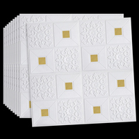 Papier peint auto-adhésif décoration de maison 3s papier peint 3d mousse papier peint autocollant tissu