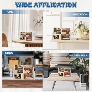 Chất lượng cao Acrylic hiển thị đứng lucite hiển thị giá cho thiệp chúc mừng thẻ thể thao bưu thiếp dán CDs cửa hàng nhà khách sạn - Product Image 3