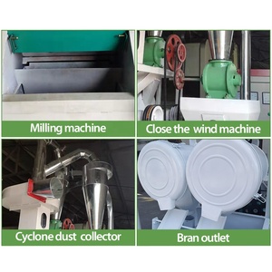 Prezzo del mulino di macinazione a umido del mais della farina di frumento del sorgo del rullo Ultra Fine nel Ghana macchina degli emirati arabi uniti - Product Image 4