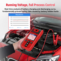 Probador de Baterías de Auto Topdiag BT519 12v, Valor de Salud de la Batería y Varios Parámetros con Impresora para Todos los Autos, Camiones, Motocicletas