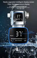 Système de préfiltration d'eau numérique intelligent pour usage domestique et commercial, purificateur d'eau pré-filtrant pour la maison (vente en gros)