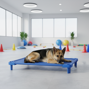 PetFit Lightweight Stackable Breathable <strong>Dog</strong> <strong>Bed</strong> with Thickened Oxford Mesh and Steel Frame for Physiotherapy &amp; Balance Training - Product Image 1