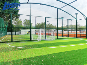 Terrain <span class=keywords><strong>de</strong></span> football 5 contre 5 <span class=keywords><strong>de</strong></span> qualité supérieure, <span class=keywords><strong>cage</strong></span> <span class=keywords><strong>de</strong></span> football extérieure avec gazon professionnel en <span class=keywords><strong>aluminium</strong></span> pour l'entraînement - Product Image 3