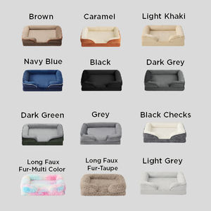 Haustier betten Wasserdichtes rutsch festes Boden couch Sofa Hunde bett Eier kiste Memory Foam Pet Ortho pä disches Hunde bett - Product Image 4