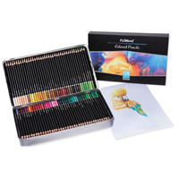 Crayons de couleur professionnels à base d'huile, 120 couleurs, ensemble de crayons de couleur pour artistes, dessin, croquis, peinture, papeterie, fournitures artistiques