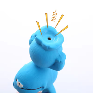 Yzs <span class=keywords><strong>2025</strong></span> Sản phẩm vật nuôi cao su mềm Latex tương tác chơi nhỏ mini tùy chỉnh con chó kêu cót két Đồ chơi Vật Nuôi - Product Image 3