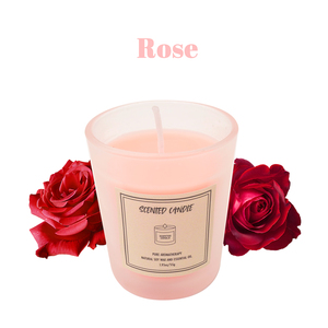 Bougies en cire de luxe parfumées à l'huile de soja faites à la main BILA dans un bocal en verre, bougies aromatiques, bougie parfumée personnalisée - Product Image 2