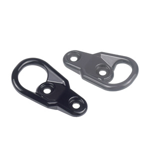 Kit adaptador de eslinga de aluminio ligero de alta resistencia, 35g, negro, anticorrosión, duradero, de liberación rápida, accesorios para caza y exteriores - Product Image 4