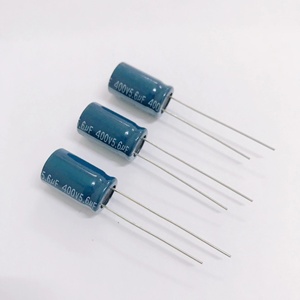 Pchicon <span class=keywords><strong>5.6UF</strong></span> <span class=keywords><strong>400V</strong></span> 10*17 GA 6000 Giờ Tụ Điện Điện Điện Phân Cao Áp Tiết Kiệm Năng Lượng Tụ Điện Pchicon Cho Chấn Lưu - Product Image 1