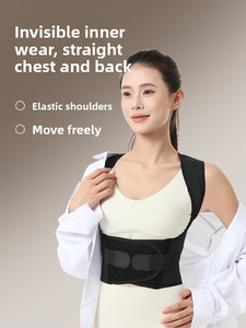 Correcteur de posture dorsal réglable, ceinture de soutien pour les épaules, coussinets de soutien pour les épaules - Product Image 5