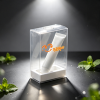 Boîte d'emballage en plastique transparente OEM personnalisée, boîte à deux extrémités pliables, idéale pour les cadeaux, les articles de usage quotidien, les cosmétiques et l'emballage alimentaire pour la vente au détail