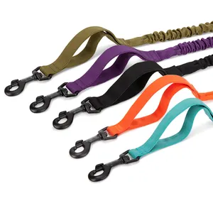 Hoch bewertete Led Dog Pet Cat Training Taktische K9 Hunde halsbänder Halsband und Leine, gedrucktes Logo