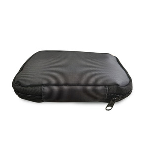 Sac de rangement pour lecteur de glycémie, étui portable en tissu avec poche en filet pour appareils médicaux 16,5x8 cm - Product Image 3