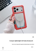 Coque antichoc 2-en-1 Venezuela Fashion pour iPhone 17/17 Air, design coloré, attraction magnétique, motif animalier, style européen