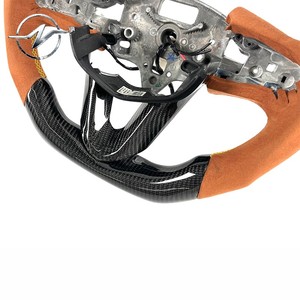 <span class=keywords><strong>Venta</strong></span> Directa de Fábrica, Volante Deportivo de 3 Radios y 40 mm de Fibra de Carbono y Cuero para <span class=keywords><strong>Cadillac</strong></span> <span class=keywords><strong>CTS</strong></span> CT4 CT5 ATS ATSV 2019-2022 - Product Image 3