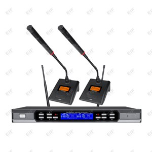 ระบบไมโครโฟนประชุมแบบมีสาย โต๊ะแบบคอห่าน HP-3000 โซลูชั่นห้องประชุม UHF - Product Image 1