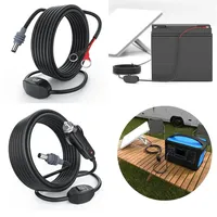 Chargeur de voiture Starlink Mini O-Ring 3M/10FT avec prise DC et interrupteur pour camping-cars, camping et voyages
