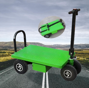 All-<b>Round</b> Warehouse Transfer Pallet Brick Factory Workshop Transportation Four-Wheel Truck SWMHL19 Four-wheel Truck SWM - Product Image 2