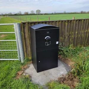 JDY-caja de Metal antirrobo con montaje en pared para exteriores, buzón de correos inteligente para entrega residencial