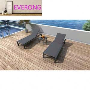 Meubles de <span class=keywords><strong>jardin</strong></span> en métal pour l'extérieur, chaises longues, lit de soleil en aluminium, chaise longue, chaise de plage, salon de <span class=keywords><strong>jardin</strong></span> - Product Image 3