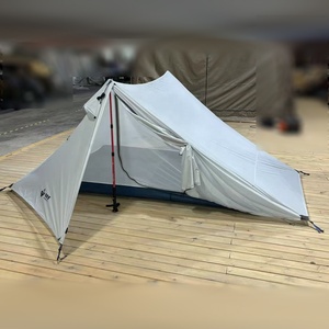 Tente ultralégère personnalisée en usine pour 1-2 personnes poteau en <span class=keywords><strong>fibre</strong></span> de carbone en aluminium étanche pour la randonnée, l'alpinisme et le camping - Product Image 5