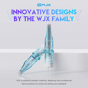 WJX Ultra à trois rangées, conique 0,3 mm 2,5 mm, 304 #   Cartouche d'aiguilles de <span class=keywords><strong>tatouage</strong></span> en acier inoxydable : Efficacité de coloration améliorée, faible impact cutané - Product Image 2