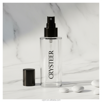 Coffret Cadeau de Parfum Écologique Recyclable en Gros à Prix Abordable – Flacon de Parfum en Verre Vide Transparent Rectangulaire 2ml 3ml 5ml 10ml avec Boîte