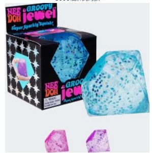 Juguete de Medusa Elástica Relleno de Polvo Brillante - Juguete Sensorial Antiestrés de Goma Suave - Product Image 2