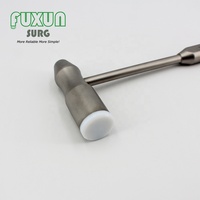 Ensemble de discectomie endoscopique médicale orthopédique Instruments chirurgicaux de la colonne vertébrale à puissance manuelle comprenant un marteau en os maillet mastoïdien