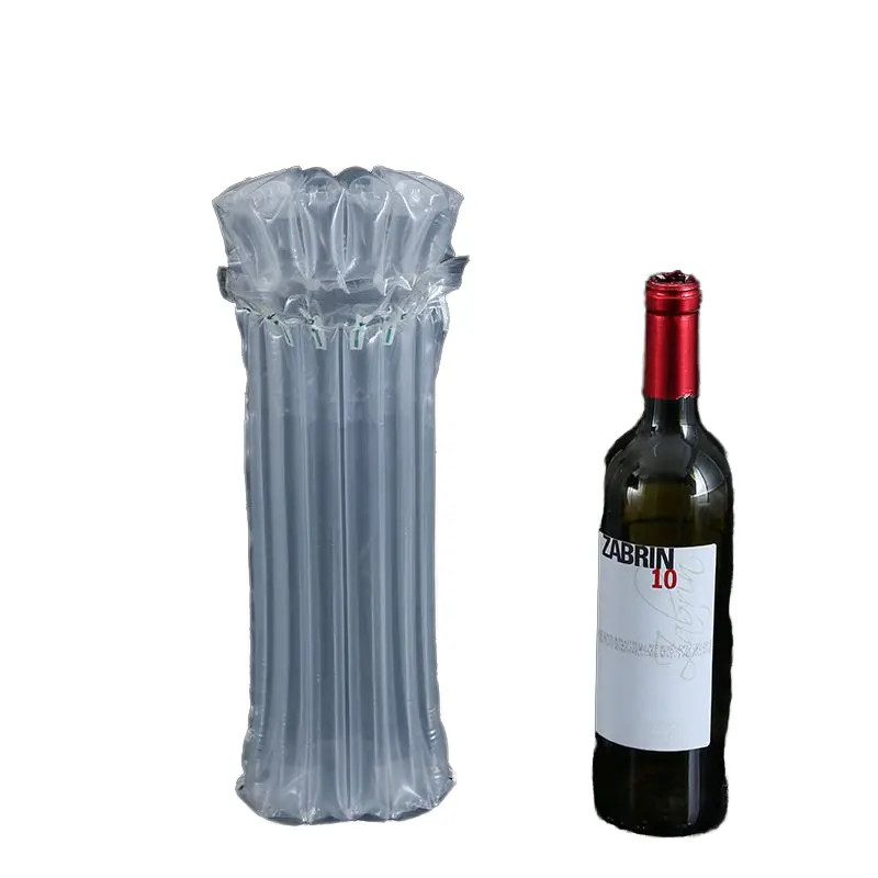 Langlebiger und schützender Luftpolster-PE-Beutel für Weinverpackung für Druck- und Verpackungsprodukte