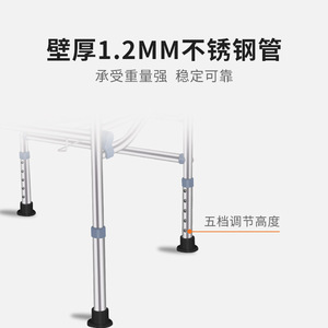 Bathroom Toilet <b>Chair</b> Multifunctional Foldable Portable <b>For</b> <b>Elderly</b> And Pregnant Women ZBY - Product Image 1