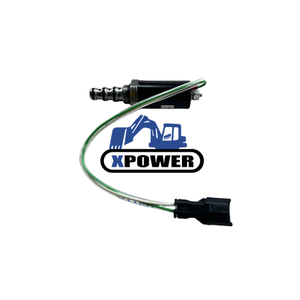 Vanne solénoïde de pompe hydraulique Xpower pour excavatrice R210-5 R215-7 R225-7, moteur 6D16 6BTA5.9, KDRDE5K-20/40C04-109 823032080 823032081 - Product Image 3