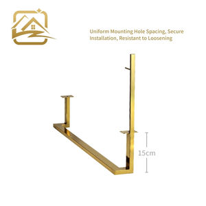 Pieds de canapé en métal doré massif de 15 cm, vente directe d'usine, pieds de meubles en fer, installation facile pour canapé - Product Image 3