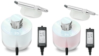 Kit de manucure portable professionnel pour salon et domicile, dissolvant de vernis à ongles sans balais 35000 tr/min, silencieux et à faible bruit, outil de soin des ongles