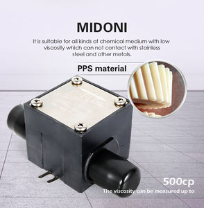 Flowmeter Cairan Mikro Seri P Harga Terjangkau untuk Injeksi di Meja Kerja OEM CX-P4 Akurasi Tinggi 0.5%/1.0% Layar Digital LCD - Product Image 4