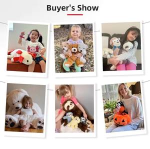 Offre spéciale Design personnalisé logo animal en peluche personnalisé en gros peluche mascotte forêt dessin animé peluche poupée <span class=keywords><strong>jouets</strong></span> - Product Image 6