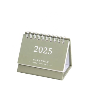 Lịch để bàn vạn niên tùy chỉnh năm 2026, kích thước lớn, chất liệu giấy, có ảnh và chức năng đồng hồ, quà tặng khuyến mãi - Product Image 1