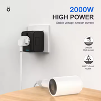 Adaptateur de prise de voyage de marque privée personnalisé Kit de chargeur rapide USB Au Japon Momax Adaptateurs de voyage universels multi-prises tout en un