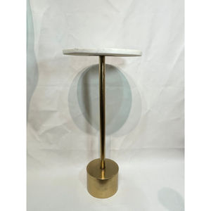 Mesa auxiliar de lujo con base de mármol de la mejor calidad, precio de mayoreo para sala de estar - Product Image 6