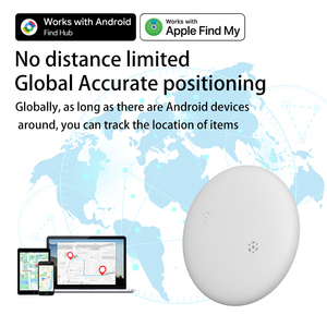 Pelacak GPS Global Mini IOS & Android, sistem ganda GPS Tracker MFI Locator Anti hilang IP67 Wireless Tag 4G jaringan airtag Air Tag untuk hewan peliharaan - Product Image 6