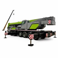 Grue tout-terrain de 100 tonnes d'occasion, grue mobile robuste pour les projets d'infrastructure, d'énergie éolienne et de levage industriel