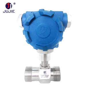 Medidores de água inteligentes ss304, sensor de fluxo de água líquido de gasolina líquida 4-20ma - Product Image 4