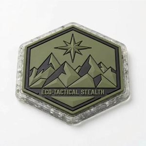 Custom Iron Heat <b>Press</b> 3D PVC Bundle Patches Rubber Transfer Printing <b>Clothes</b> Logo Silicone Patches Soft Pvc Patch with velcro - Product Image 3