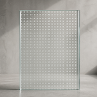 Verre de sécurité feuilleté trempé sérigraphié en céramique, sur mesure et design personnalisé pour façade architecturale