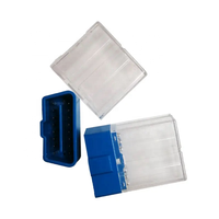 Connecteur OBD SAE J1962 assemblé ST-SOH-010 avec boîtier, étui OBDII transparent, couvercle OBD2 de SETOCONT