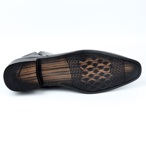 Bottes <span class=keywords><strong>Chelsea</strong></span> pour hommes Bottes tendance à talon et à ceinture Bottes polyvalentes à tête carrée pour hommes - Product Image 5