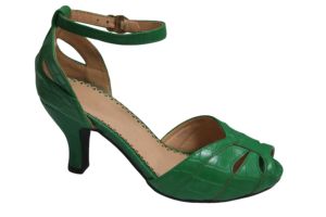 Zapatos de Baile Latino de Salón Personalizados para Mujer, Tacón de Satén Suave con Suela de Cuero Genuino y Forro de Algodón - Product Image 5