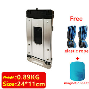 मिनी आकार स्टेनलेस स्टील पोर्टेबल Foldable एल्यूमीनियम हाथ ट्राली - Product Image 6