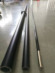 Pôle drapeau plume en aluminium résistant au vent lourd avec section en fibre de verre - Product Image 2