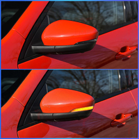 Rétroviseur latéral de voiture TMPRO avec clignotant LED dynamique séquentiel pour Escape KUGA 2019+ – Indicateur de direction ambré à défilement